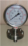 YM-60-100供应螺纹式全不锈钢隔膜压力表