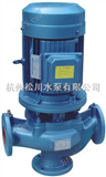 GW立式单机单吸管道离心泵、无堵塞立式管道排污泵