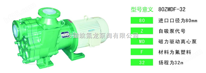 ZMDF氟塑料自吸磁力泵