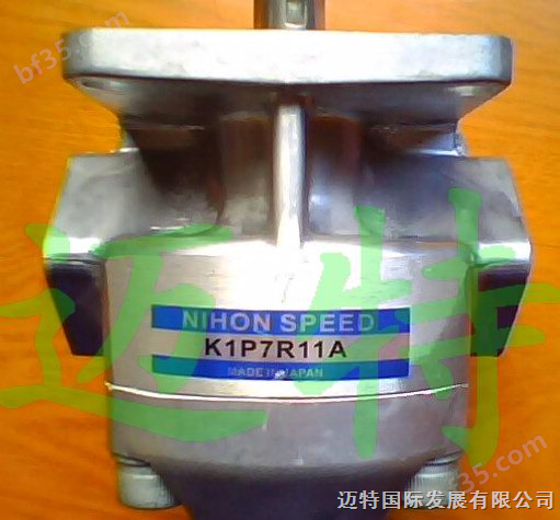 日本NIHON SPEED齿轮泵K1P6R11A